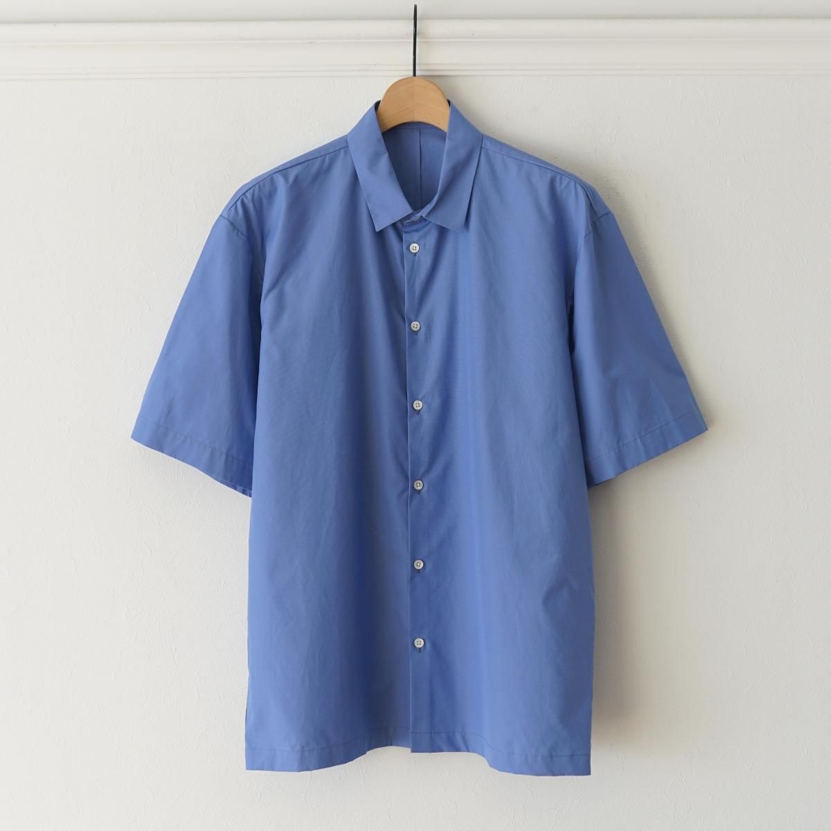 2024 SSۡATON / ȥ SUVIN BROAD OVERSIZED S/S SHIRT - SAX