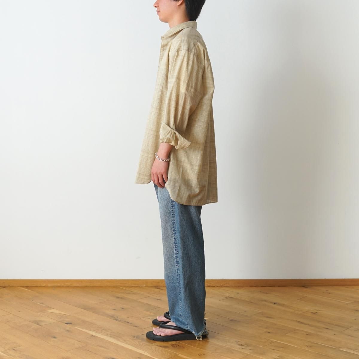 美品　アンスクリア　バギーデニム　33 INSCRIRE / バギー デニム（デニムパンツ）｜INSCRIRE（アンス