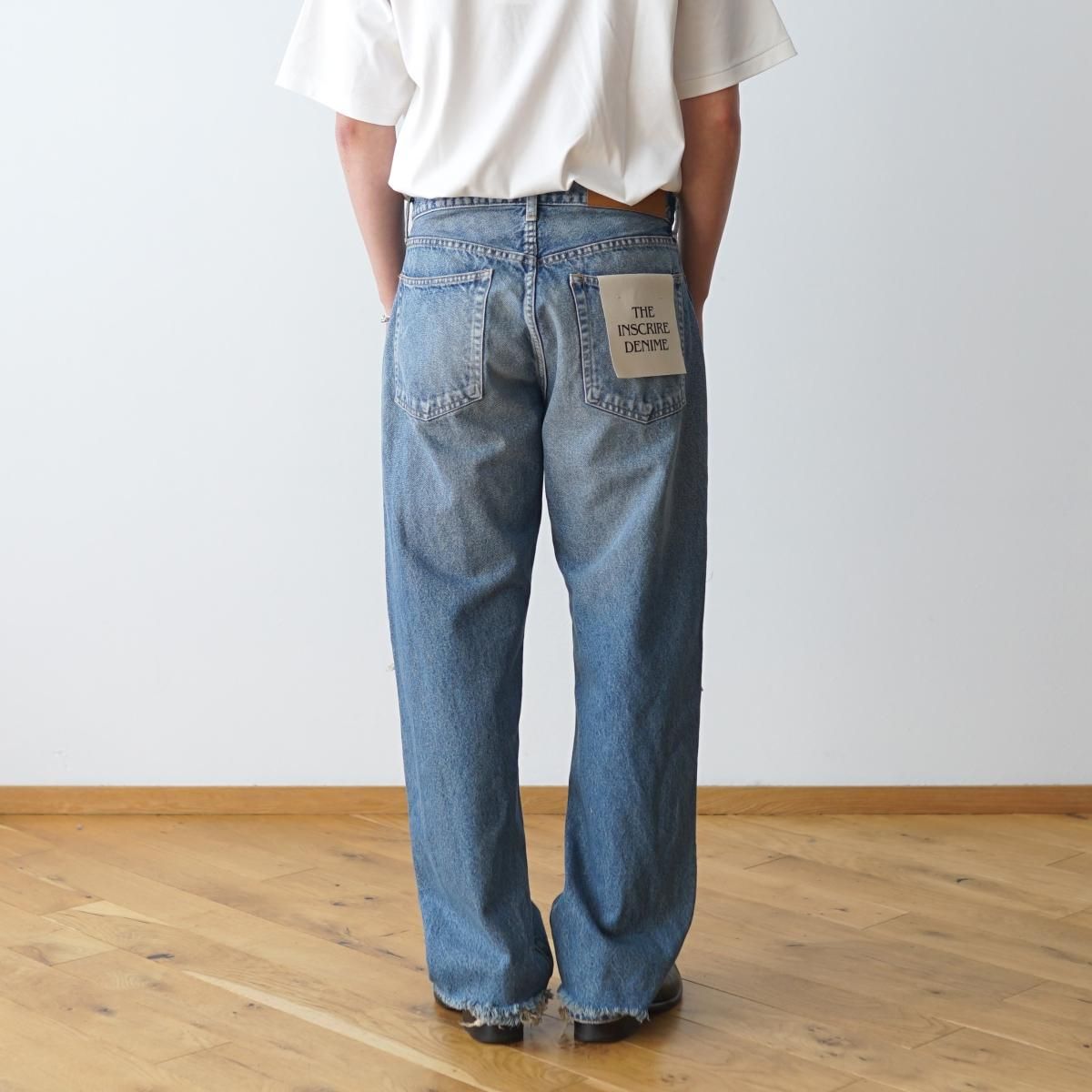 Straight Destroyed 5PK Pants – INSCRIRE