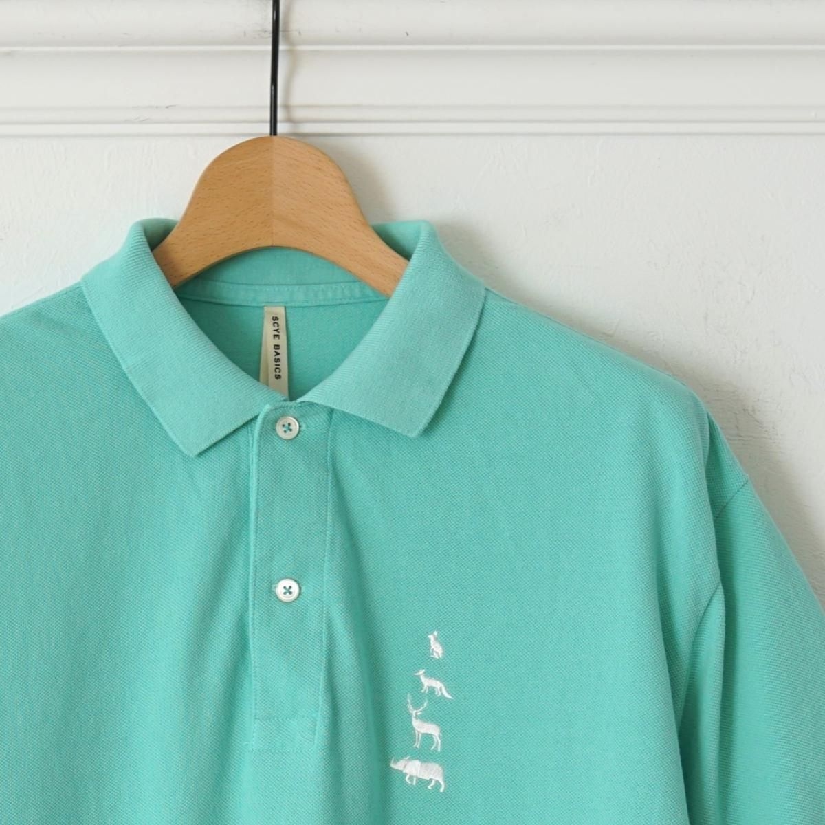 MOUNTAIN RESEARCH ポロシャツscye Mountain Research x SCYE BASICS Cotton Pique Polo Shirt