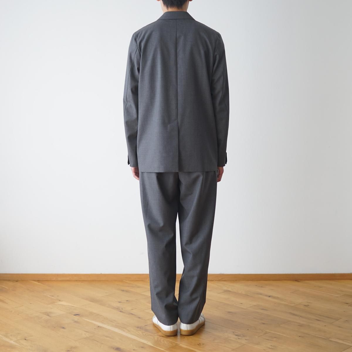 ATON / エイトン】 WOOL TROPICAL / TAILORED JACKET - GRAY