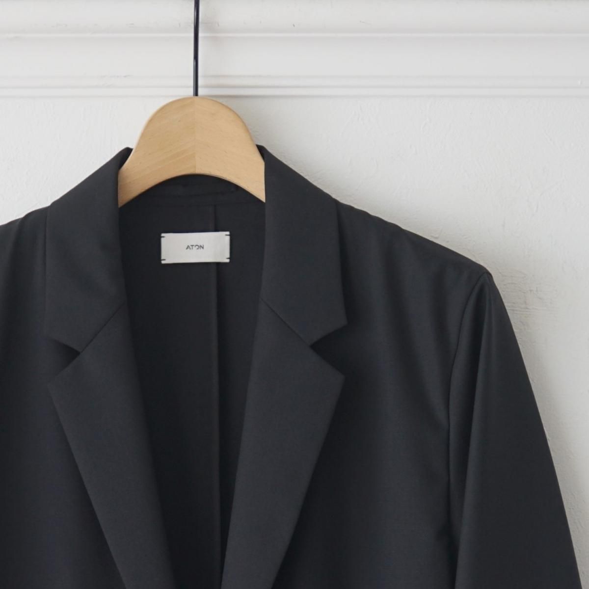 【ATON・エイトン】WOOL TROPICAL TAILORED JACKET WOOL TROPICAL | TAILORED JACKET – ATON | エイトン