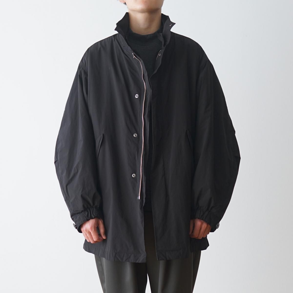 ATON / エイトン】 AIR WEATHER / SHORT MODS COAT - BLACK ATON / エイトン】 AIR WEATHER / SHORT MODS COAT - BLACK