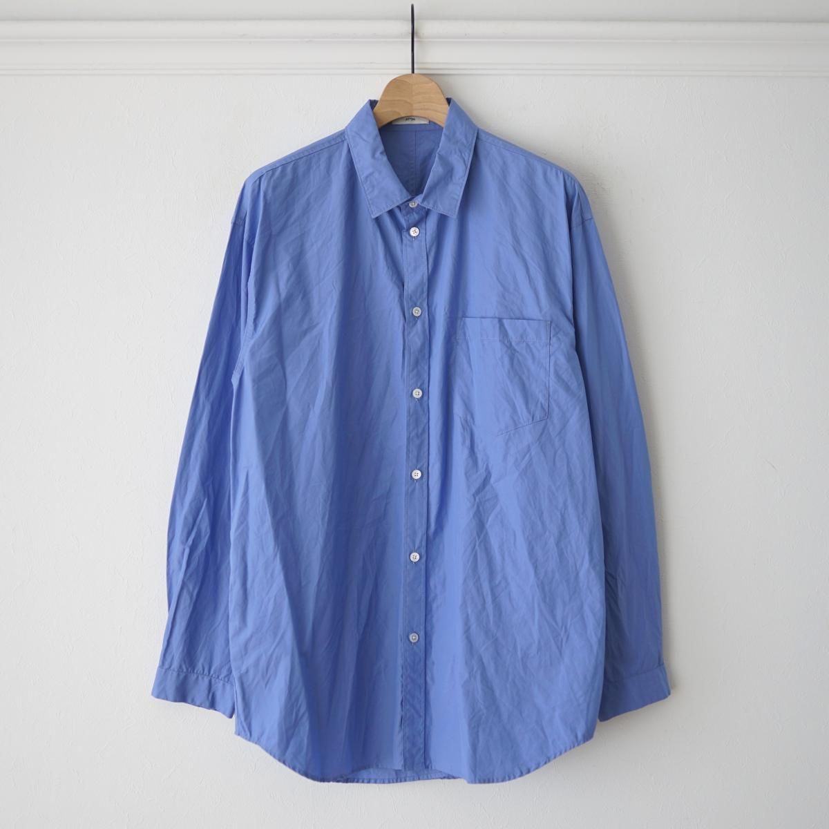2024 AWۡATON / ȥ SUVIN BROAD / WASHED SHIRT - SAX