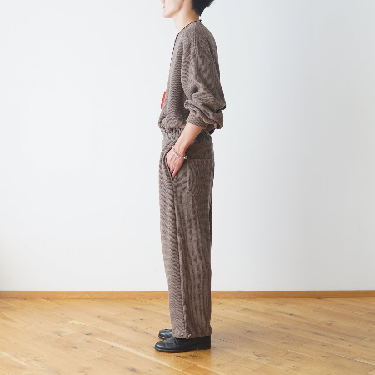 【refomed リフォメッド】 AZEAMI THERMAL PANTS - BROWN / PARK ONLINE STORE