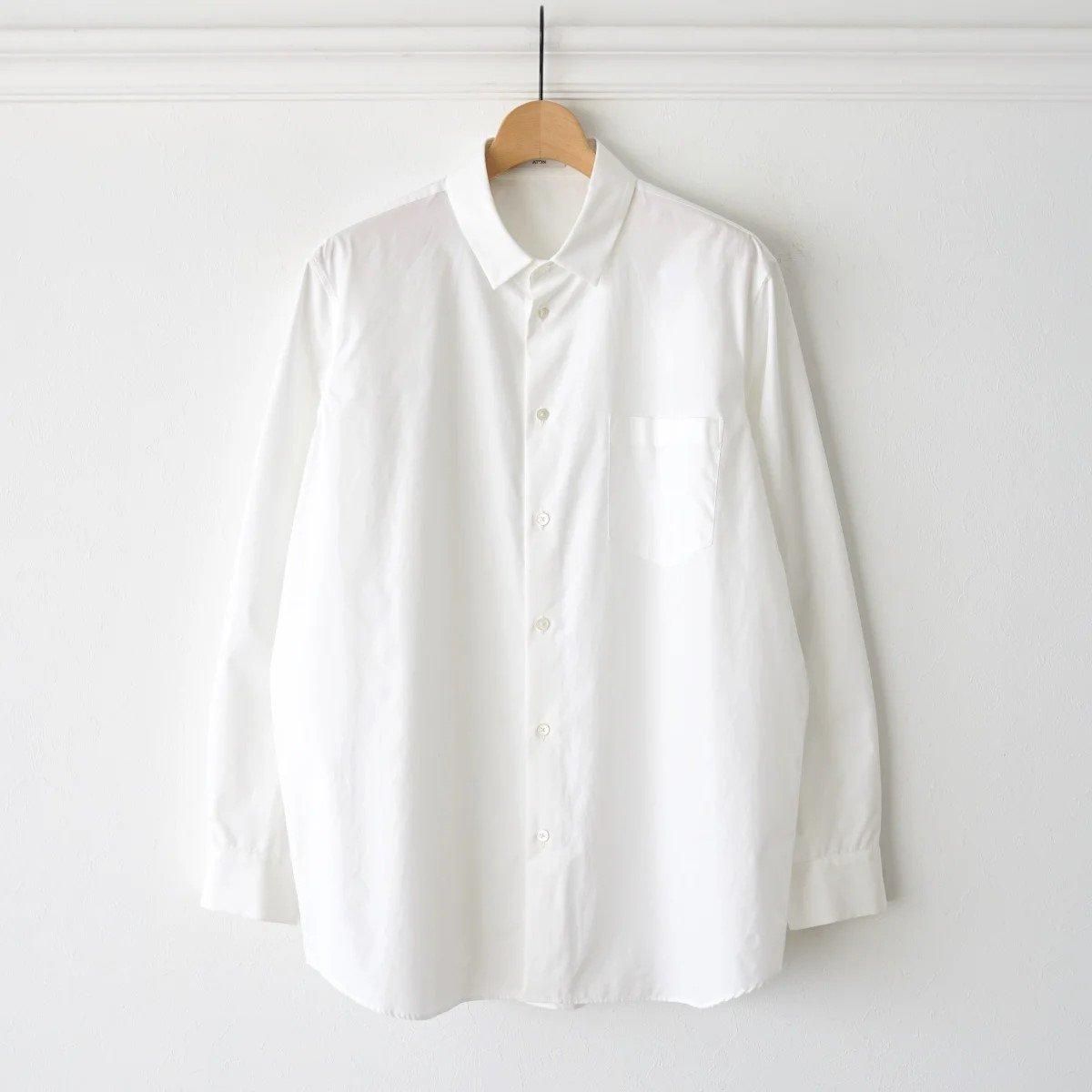 2024 AWۡATON / ȥ SUVIN BROAD STANDARD SHIRT - WHITE