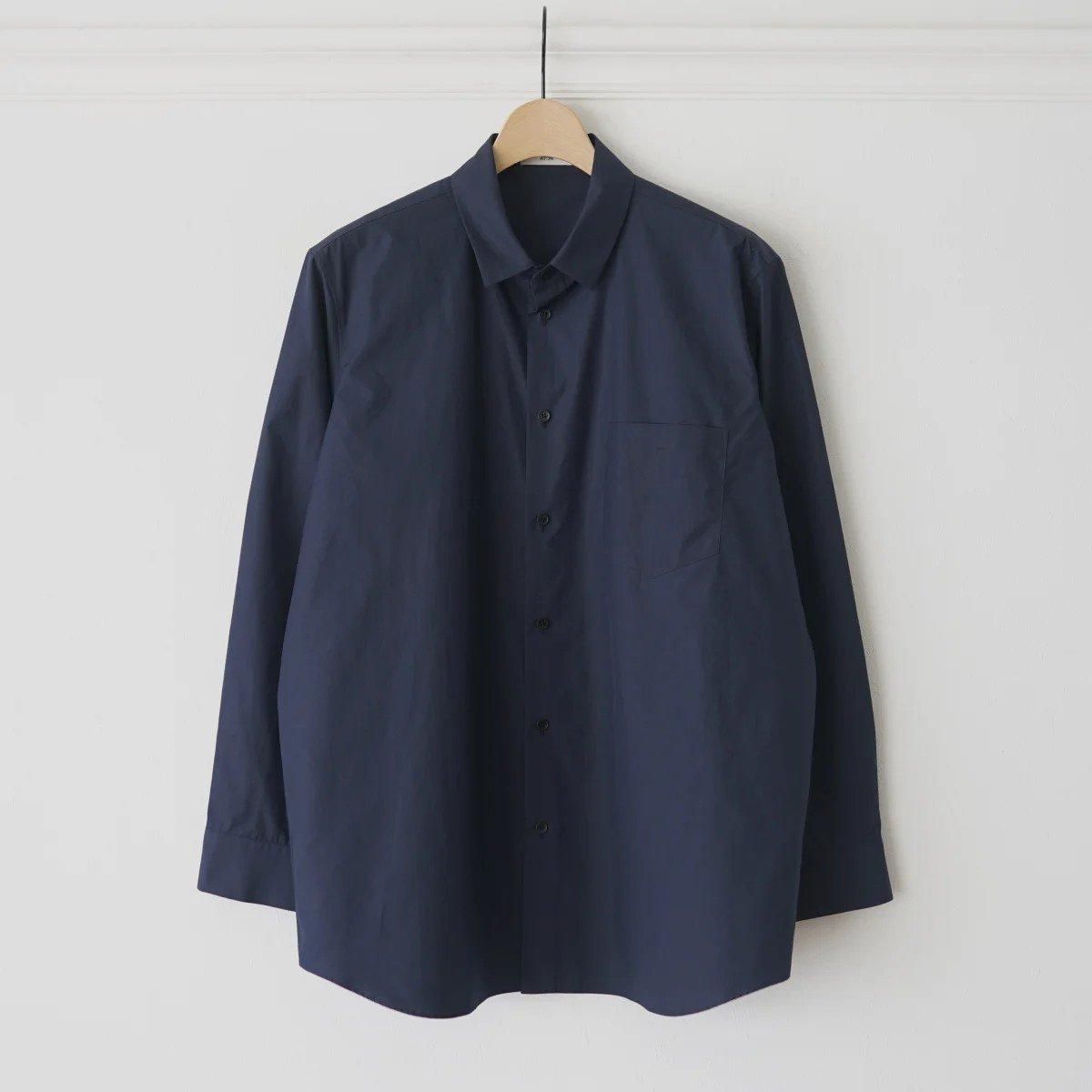 2024 AWۡATON / ȥ SUVIN BROAD STANDARD SHIRT - NAVY