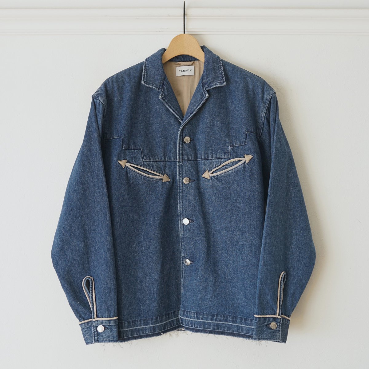 TANAKA / タナカ】 WESTERN SHIRT - VINTAGE BLUE / PARK ONLINE STORE