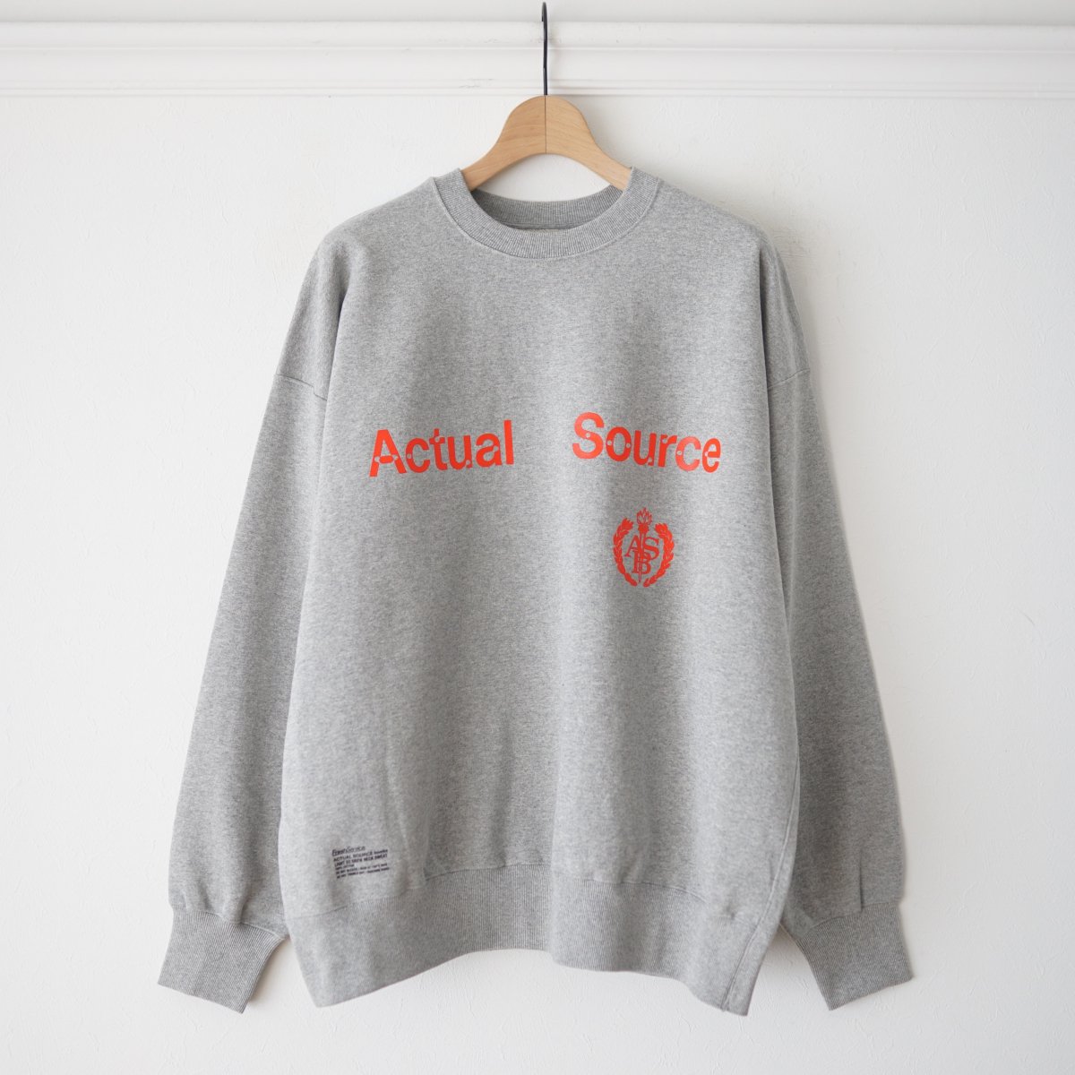 8/31ȯۡڥ饹1ۡFreshService / եå奵ӥ ASFS LIGHT OZ CREW NECK SWEAT 