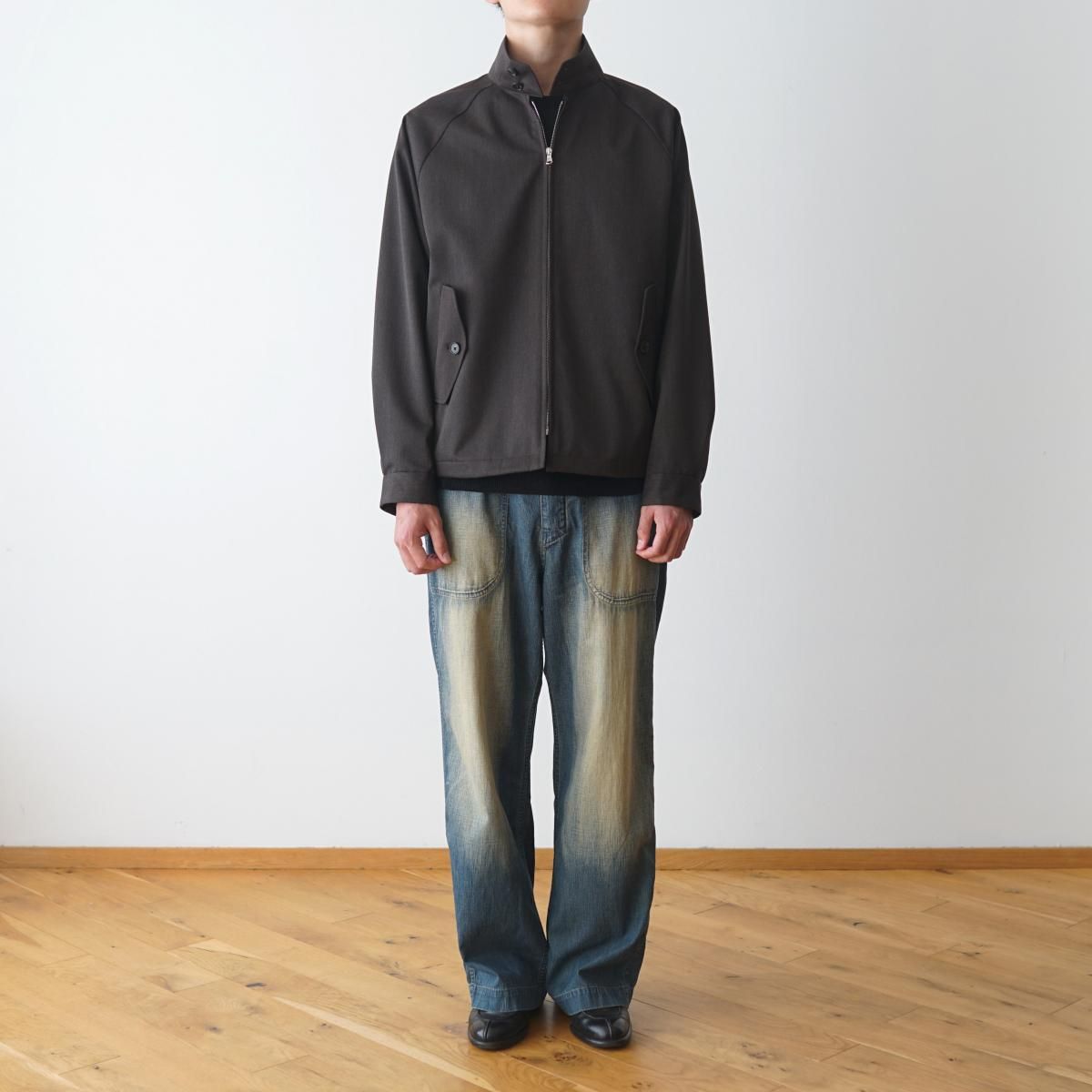 The CLASIK / ザ クラシック】 HARRINGTON - BROWN CHARCOAL The CLASIK / ザ クラシック】 HARRINGTON - BROWN CHARCOAL