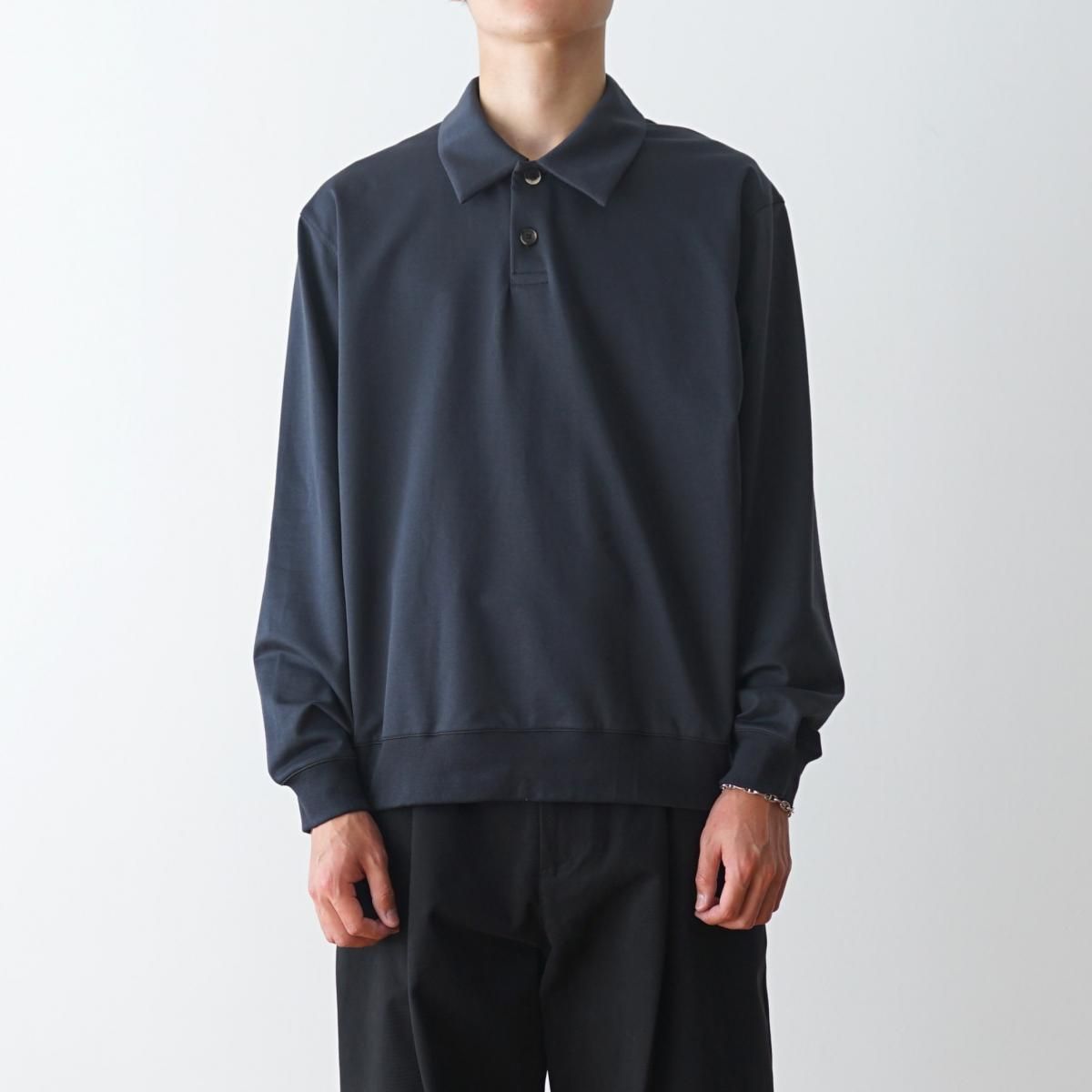 The CLASIK / ザ クラシック】 SWEAT POLO SHIRTS - CHARCOAL The CLASIK / ザ クラシック】 SWEAT POLO SHIRTS - CHARCOAL