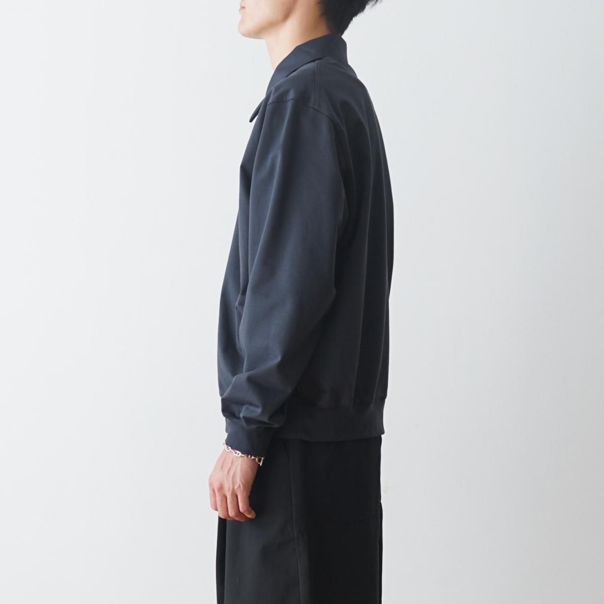 The CLASIK / ザ クラシック】 SWEAT POLO SHIRTS - CHARCOAL