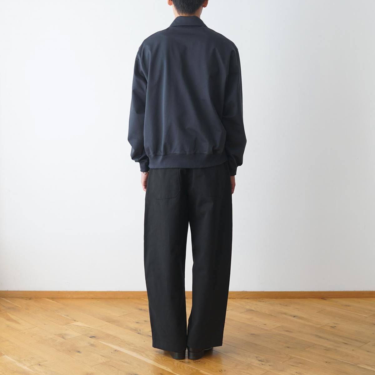 The CLASIK / ザ クラシック】 SWEAT POLO SHIRTS - CHARCOAL