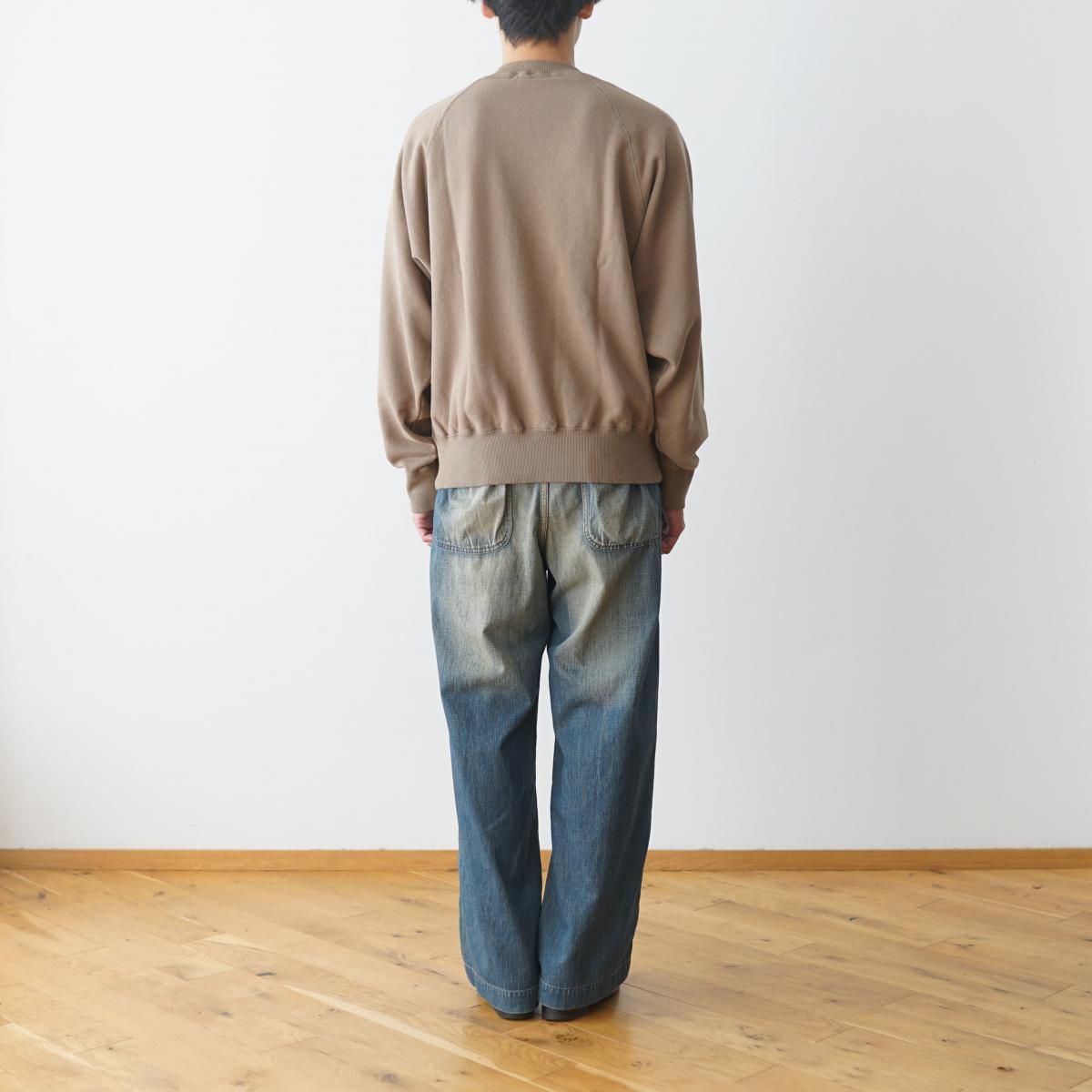 refomed / リフォメッド】 10WASH REVERSIBLE SWEATER - BEIGE