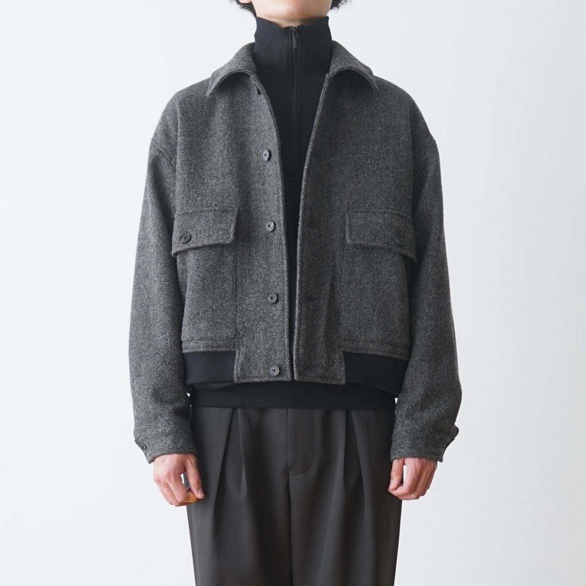 The CLASIK / ザ クラシック】 FLIGHT JACKET - HERRINGBONE