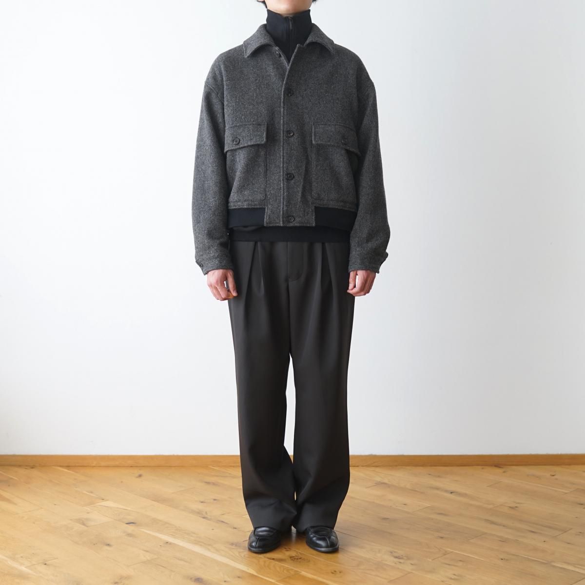 The CLASIK / ザ クラシック】 FLIGHT JACKET - HERRINGBONE