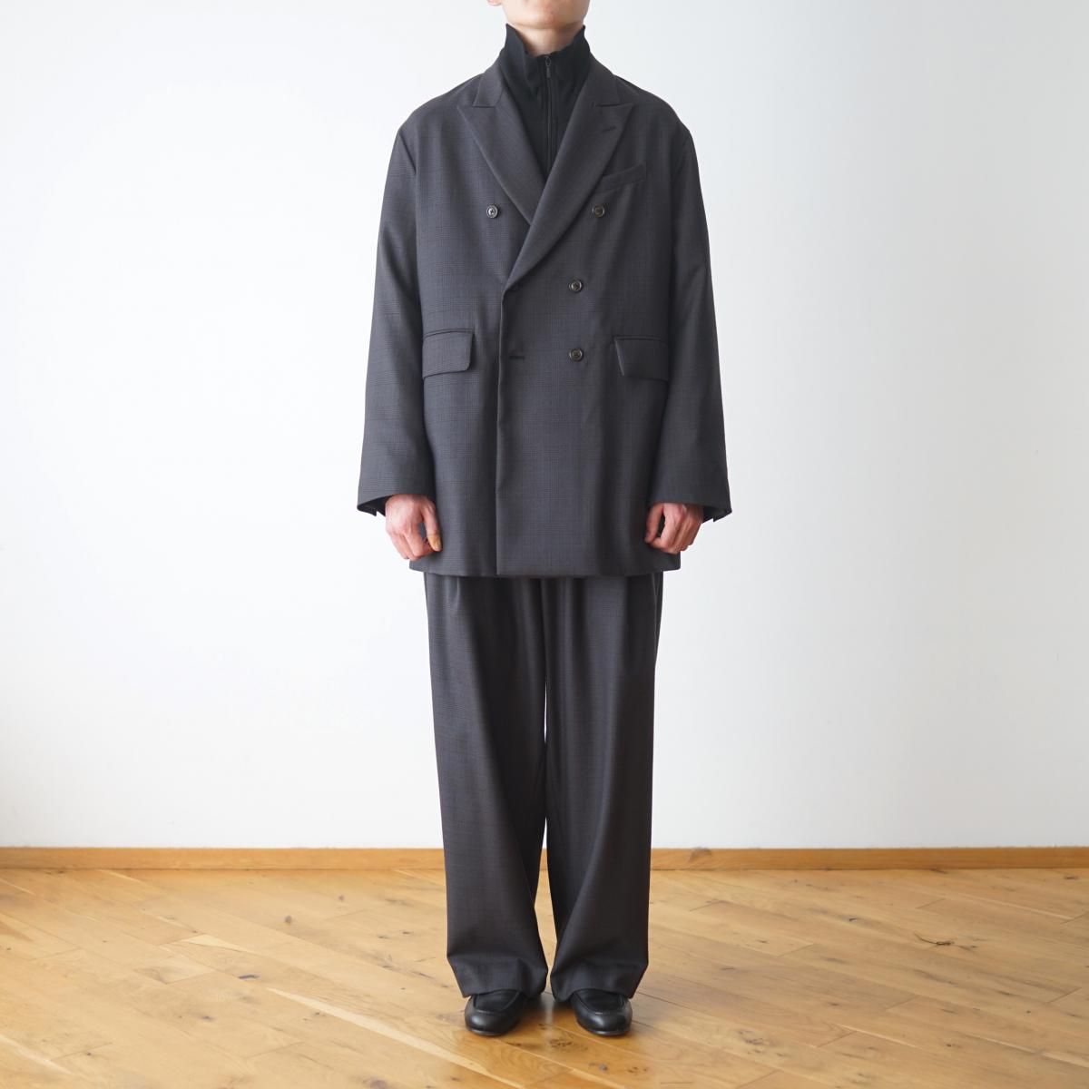 URU / ウル】 DOUBLE BREASTED JACKET - BLACK / PARK ONLINE STORE