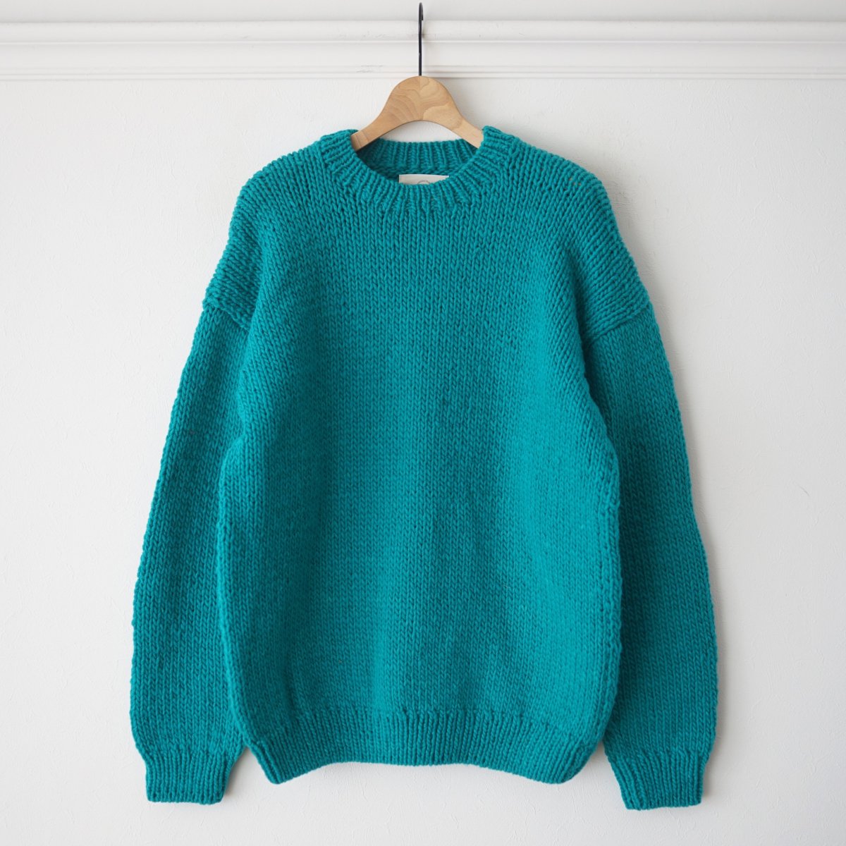 11/16ȯۡ2024 AWۡbukht / ֥եȡ PERUVIAN HAND KNIT SWEATER - E.GREEN