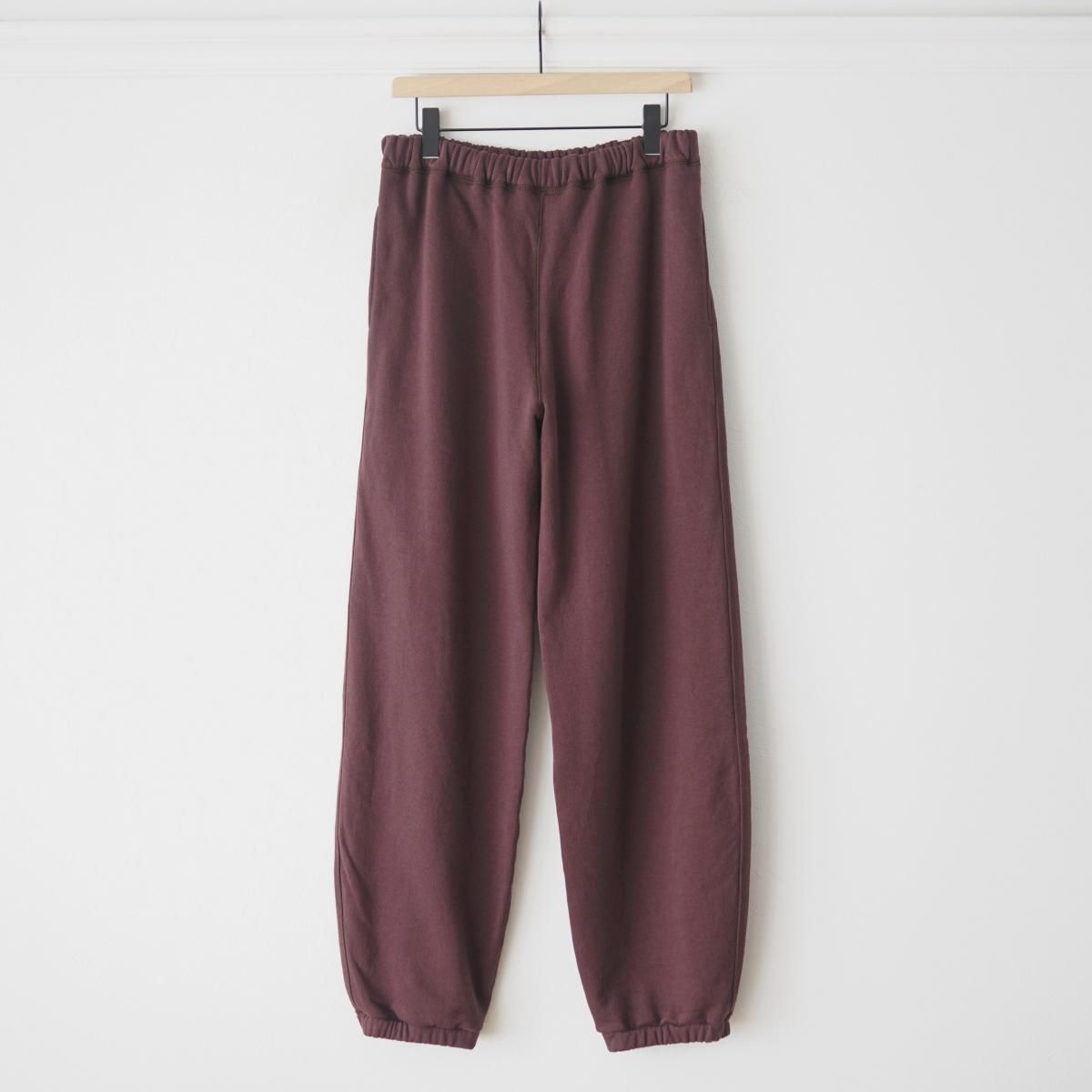 <img class='new_mark_img1' src='https://img.shop-pro.jp/img/new/icons20.gif' style='border:none;display:inline;margin:0px;padding:0px;width:auto;' />30%OFFۡMEMBER ONLYۡINSCRIRE / 󥹥ꥢ SWEAT PANTS - BORDEAUX BROWN