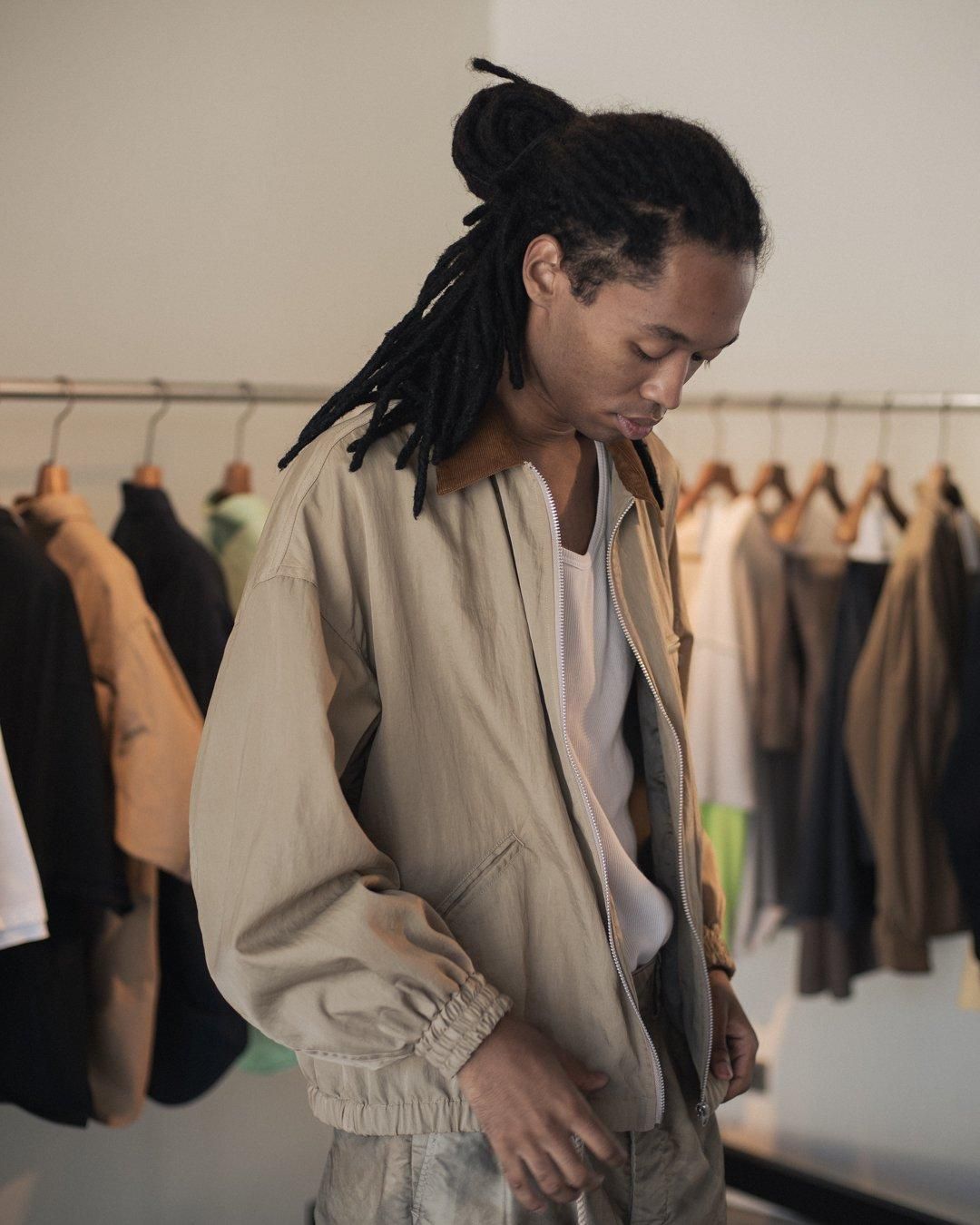 refomed / リフォメッド】 DOKA NYLON JACKET - BEIGE / PARK ONLINE STORE