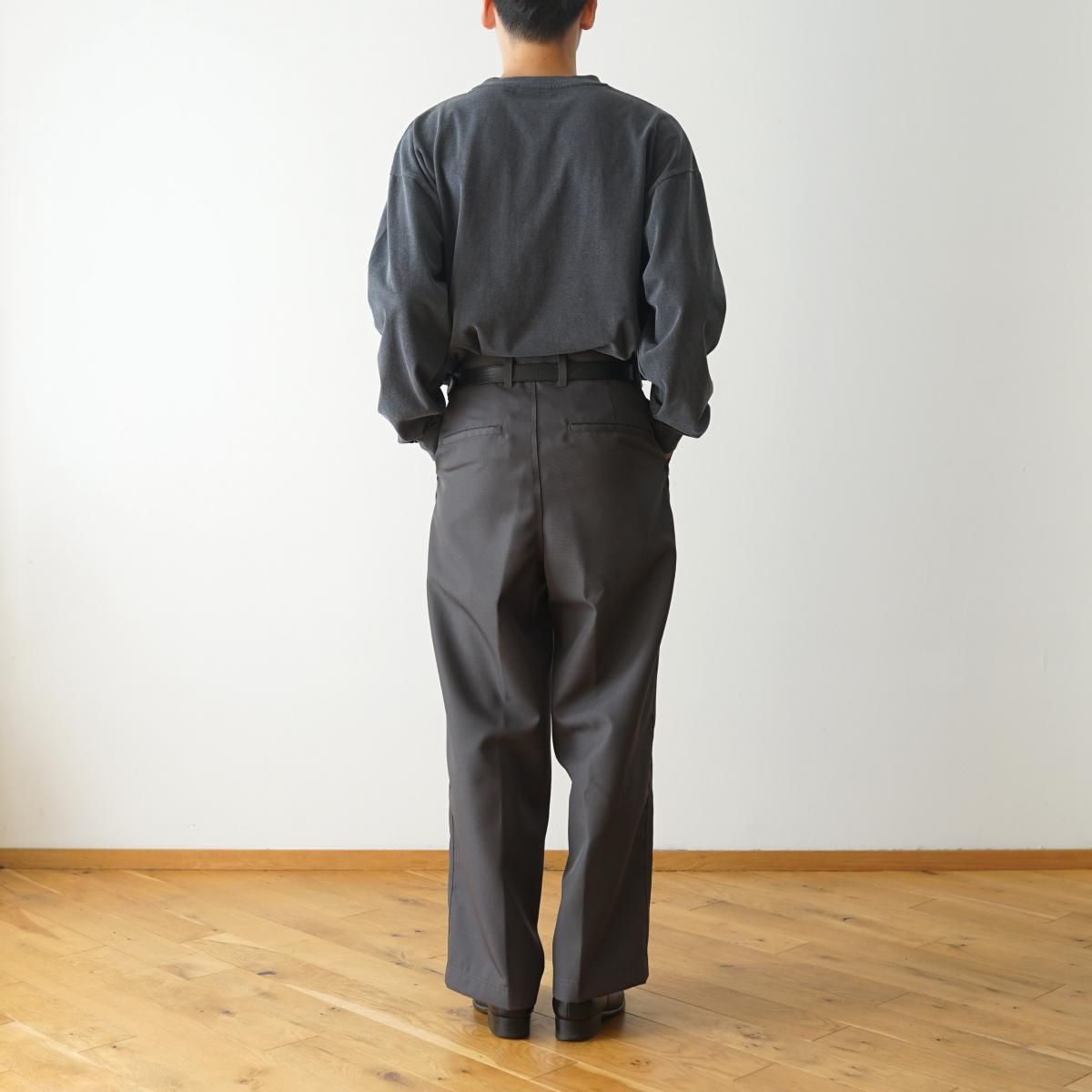 refomed / リフォメッド】 FORMAN WOOL SLACKS - CHARCOAL