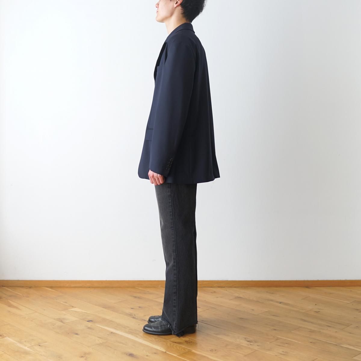アンスクリア　INSCRIRE シャギージャケット INSCRIRE / アンスクリア】 OVERSIZED JACKET - GREY / PARK