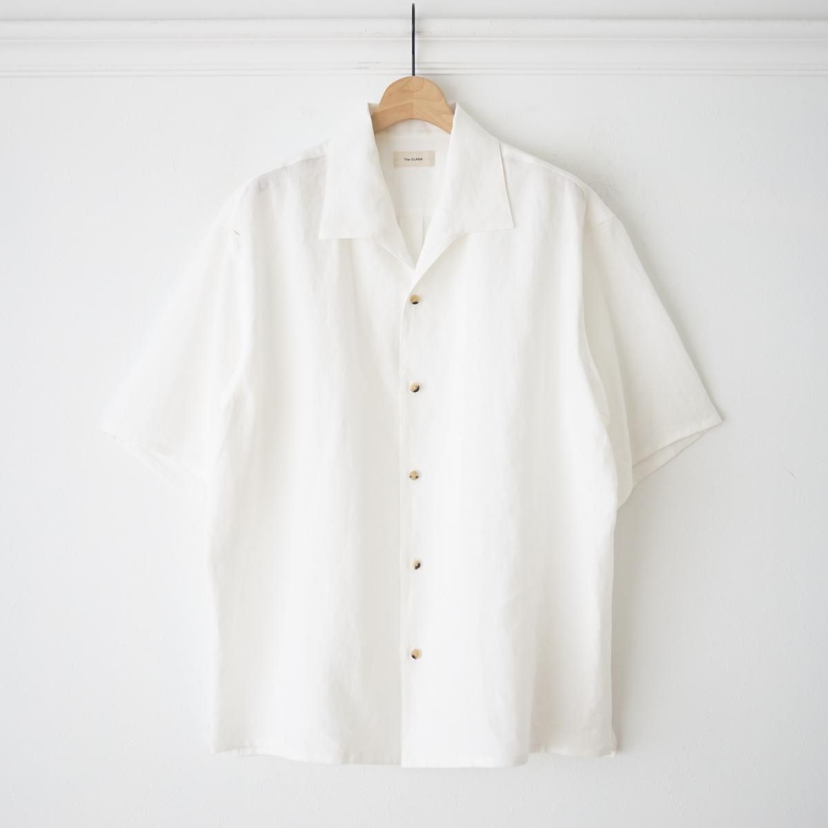 4/2ȯۡ2025 SSۡThe CLASIK /  饷å SHARK COLLOR SHIRTS - WHITE