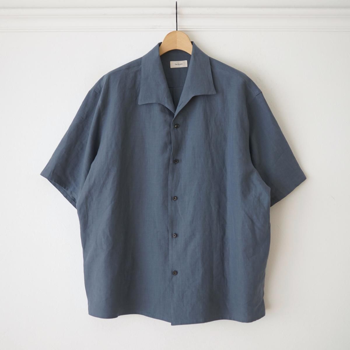 2025 SSۡThe CLASIK /  饷å SHARK COLLOR SHIRTS - DK.BLUE