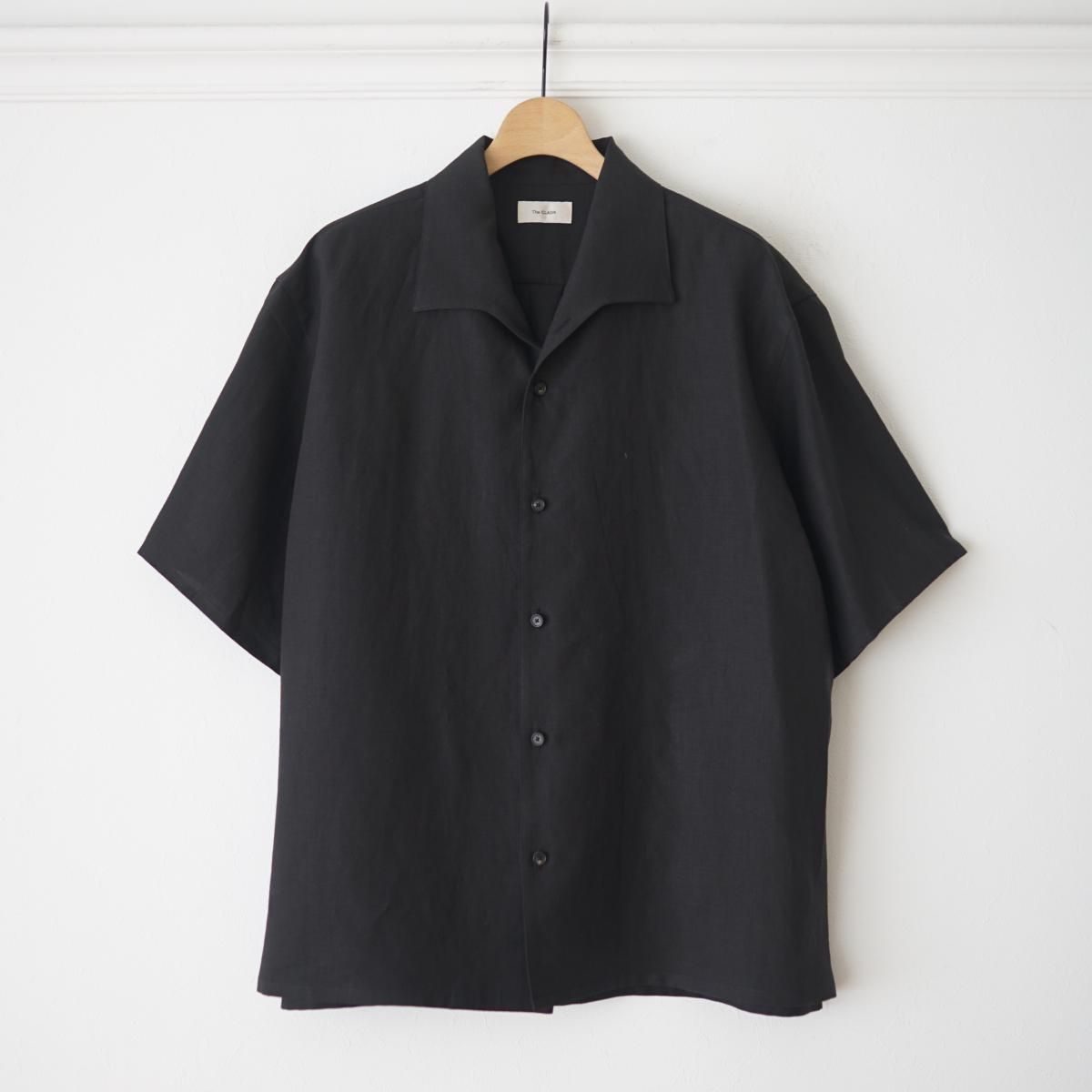 4/2ȯۡ2025 SSۡThe CLASIK /  饷å SHARK COLLOR SHIRTS - BLACK