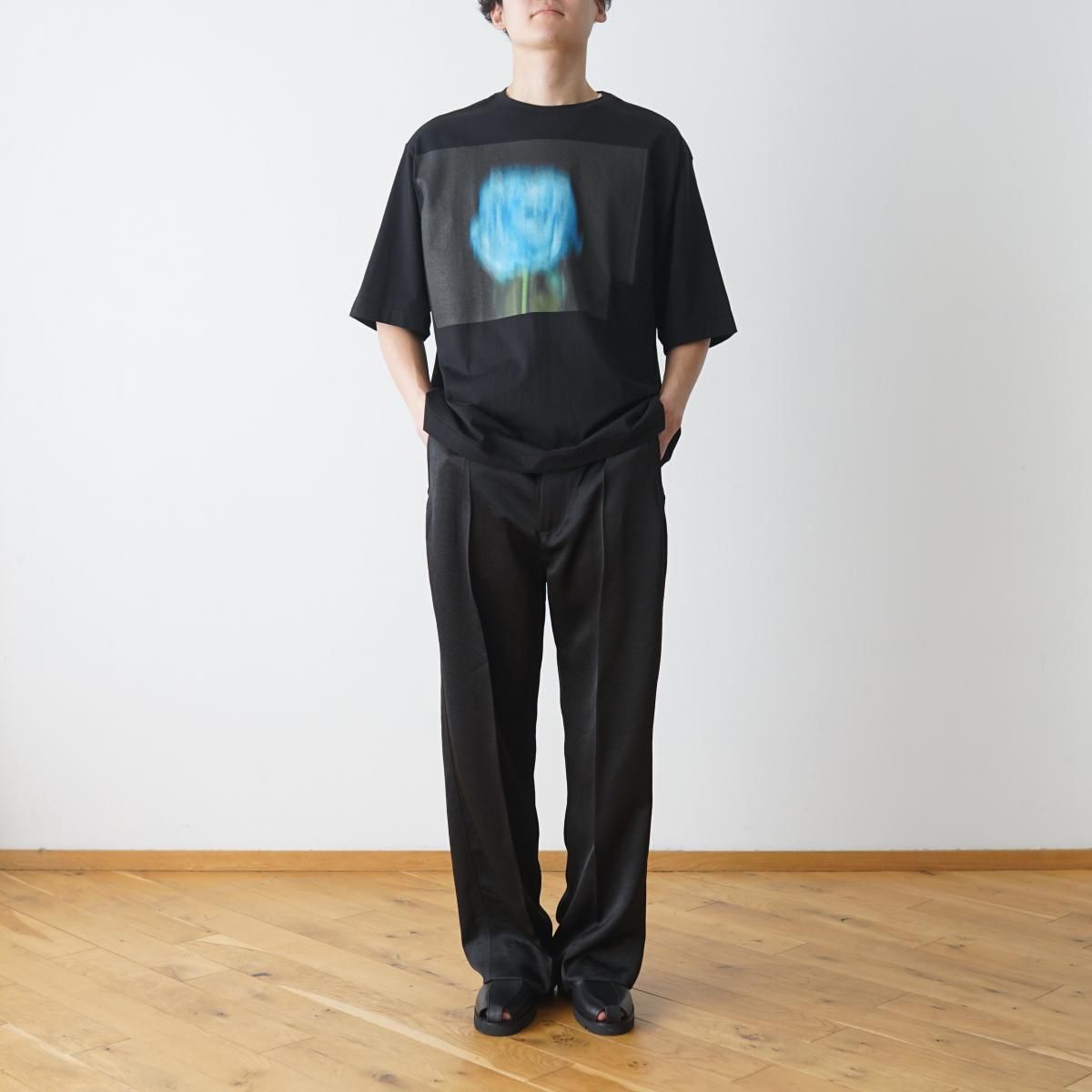 FUMIE TANAKA ボックスシルエットシャツ TANAKA / タナカ】 THE BOXY TEE - BLACK / PARK ONLINE STORE
