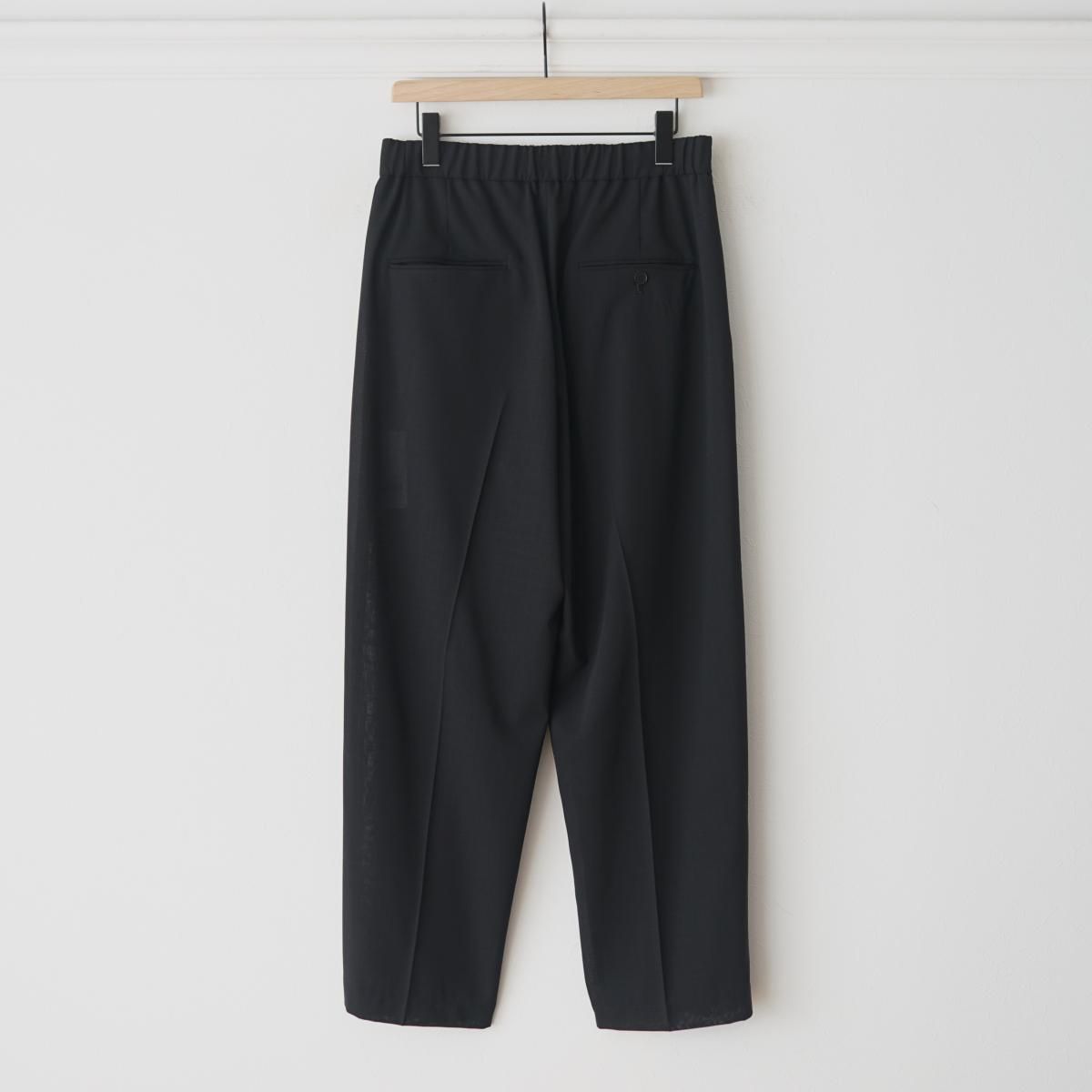 WOOL TROPICAL | TAPERED EASY PANTS – ATON | エイトン