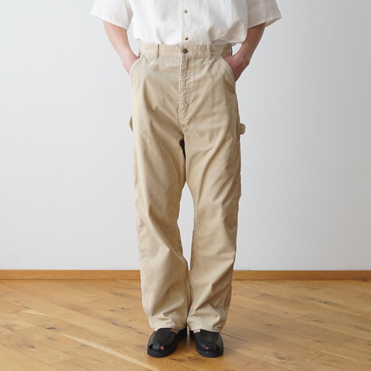 INSCRIRE / アンスクリア】 CORDUROY PAINTER PANTS - LIGHT INSCRIRE / アンスクリア】 CORDUROY PAINTER PANTS - LIGHT