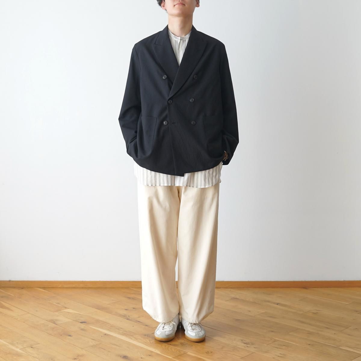 ジャケット・アウター URU DOUBLE BREASTED JACKET RYO TAKASHIMA URU DOUBLE BREASTED JACKET RYO TAKASHIMA メンズ - ジャケット