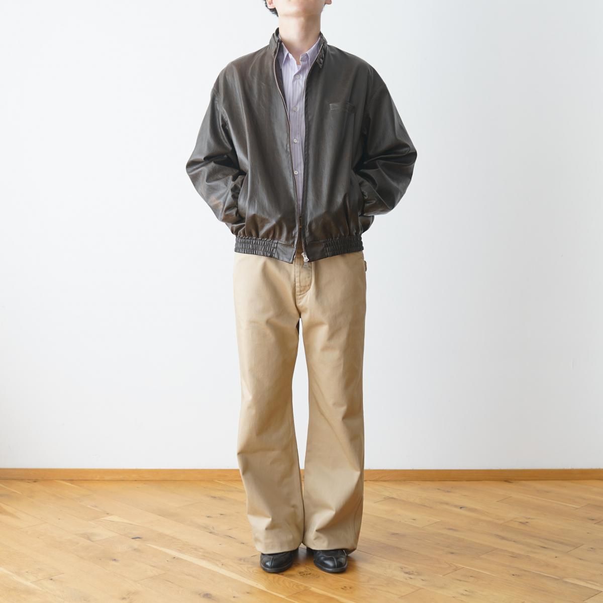 パンツ refomed / FRESH MAN SATIN PANTS refomed “FRESH MAN SATIN PANTS” Col: IVORY / BEIGE Size: 2