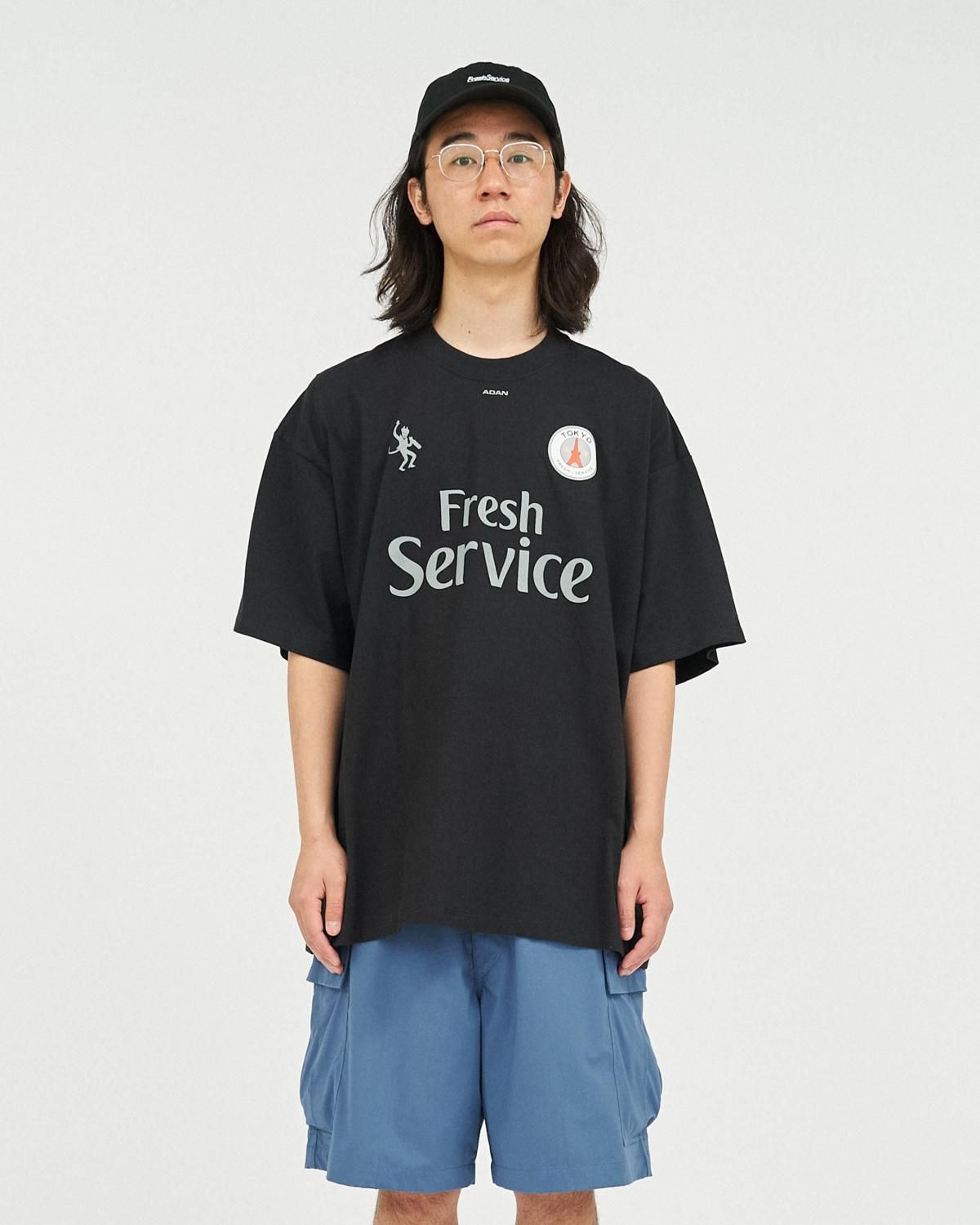 FreshService) CORPORATE PRINTED S/S TEE “FOOTBALL” (FSC251