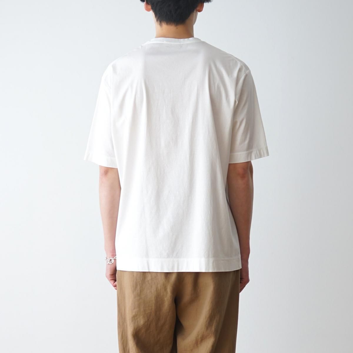 The CLASIK / ザ クラシック】 GARMENT DYE T-SHIRTS - WHITE