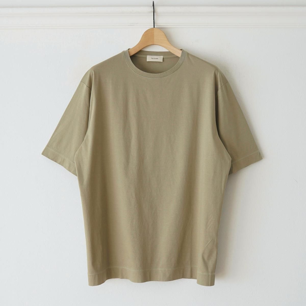 2025 SSۡThe CLASIK /  饷å GARMENT DYE T-SHIRTS - SAGE GREEN