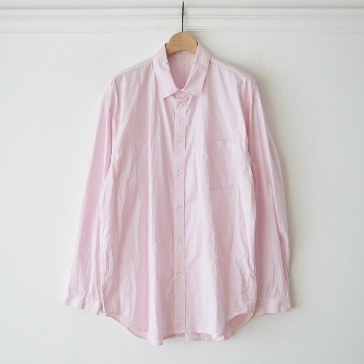 5/3ȯۡ2025 S/SۡATON / ȥ GIZA BROAD WASHED SHIRT - PINK