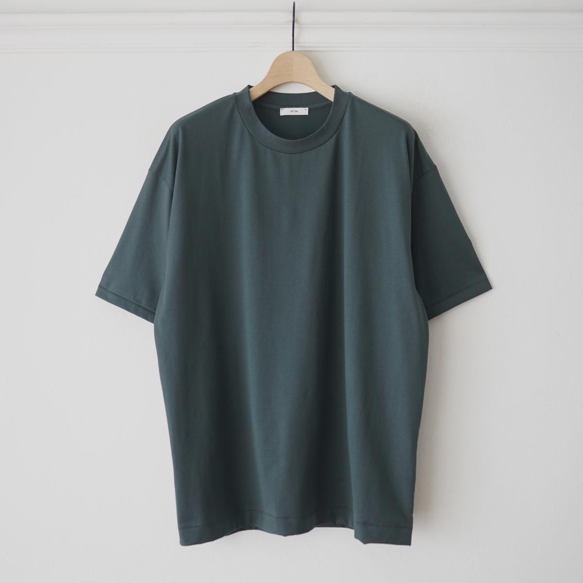 5/3ȯۡ2025 S/SۡATON / ȥ SUVIN 60/2 OVERSIZED S/S T-SHIRT - GREEN