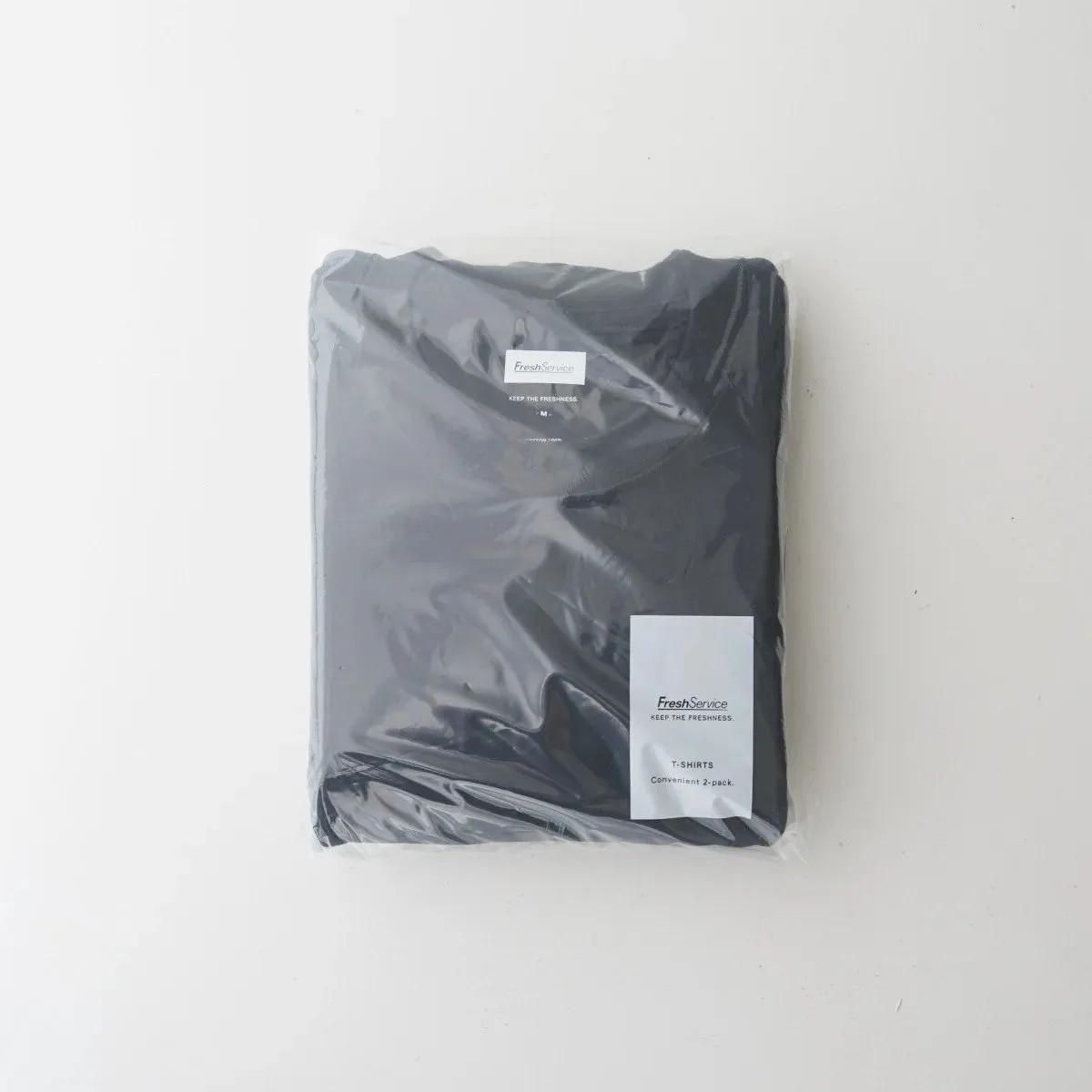 5/17ȯۡ2025 SSۡFreshService / եå奵ӥ 2-PACK CORPORATE S/S TEE - BLACK