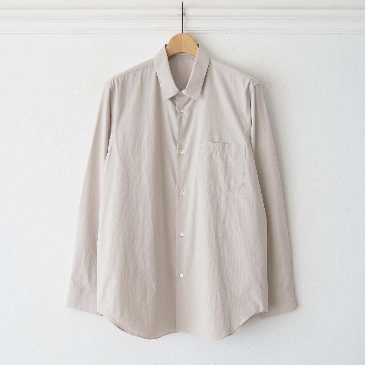 25AWۡATON / ȥ SUVIN BROAD STANDARD SHIRT - GRAY