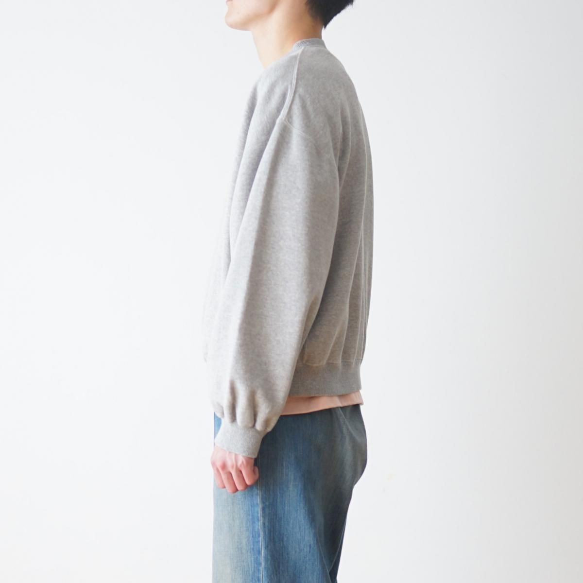 refomed / リフォメッド】 10WASH SWEATER - T.GRAY / PARK
