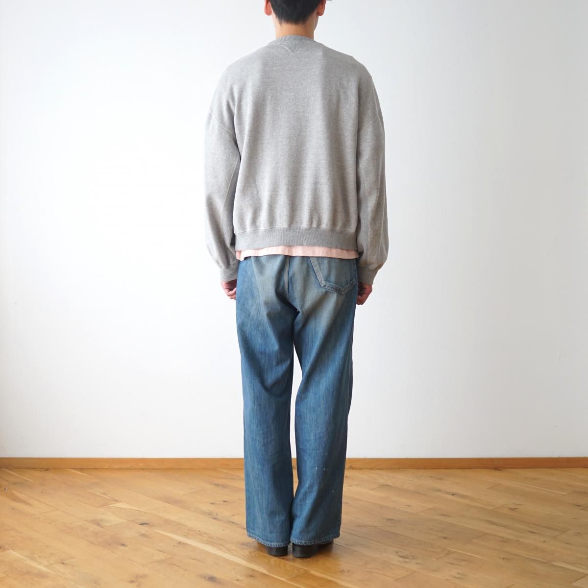 refomed / リフォメッド】 10WASH SWEATER - T.GRAY / PARK