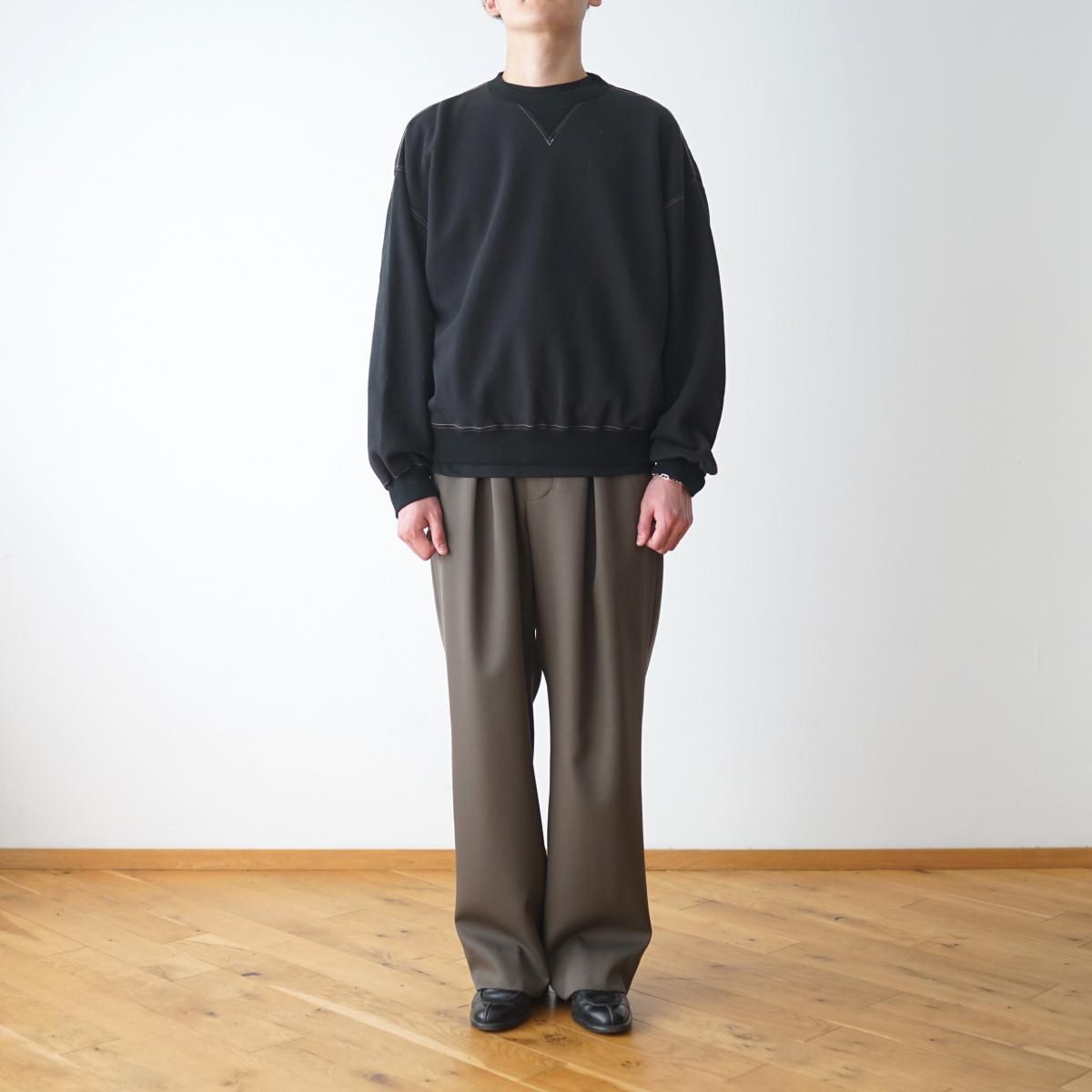 refomed / リフォメッド】 10WASH SWEATER - BLACK / PARK