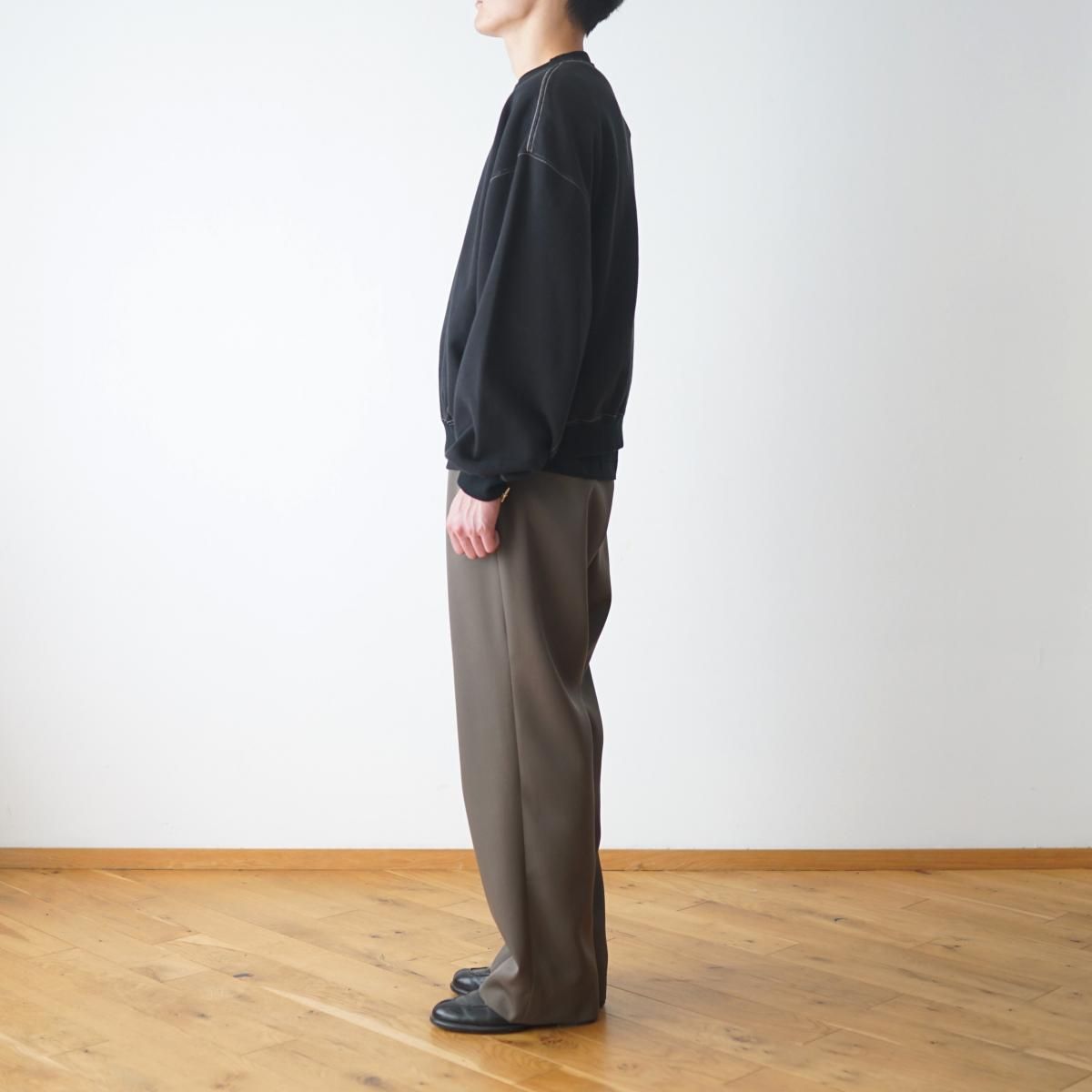 refomed / リフォメッド】 10WASH SWEATER - BLACK / PARK