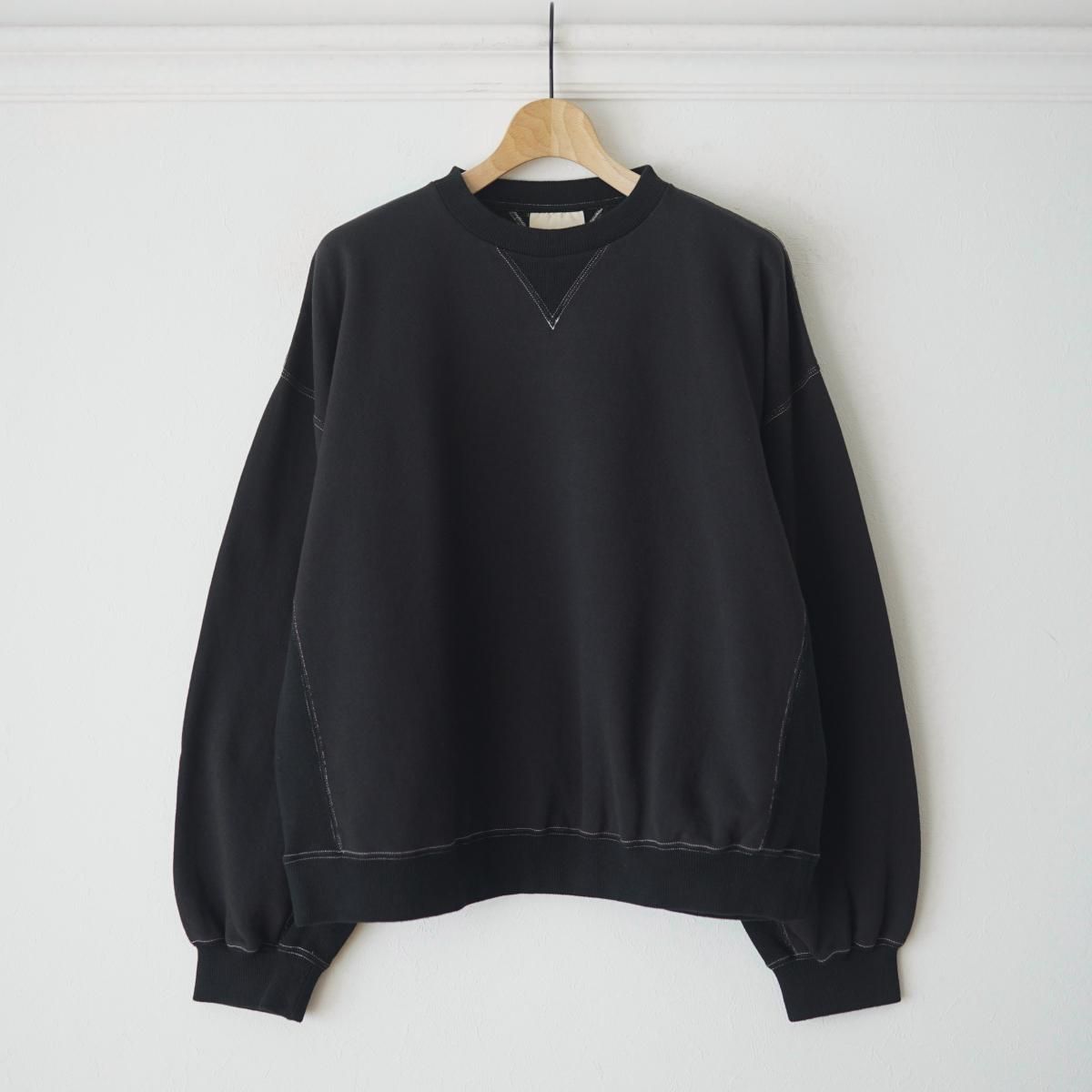 8/10ȯۡ25AWۡrefomed / եåɡ 10WASH SWEATER - BLACK
