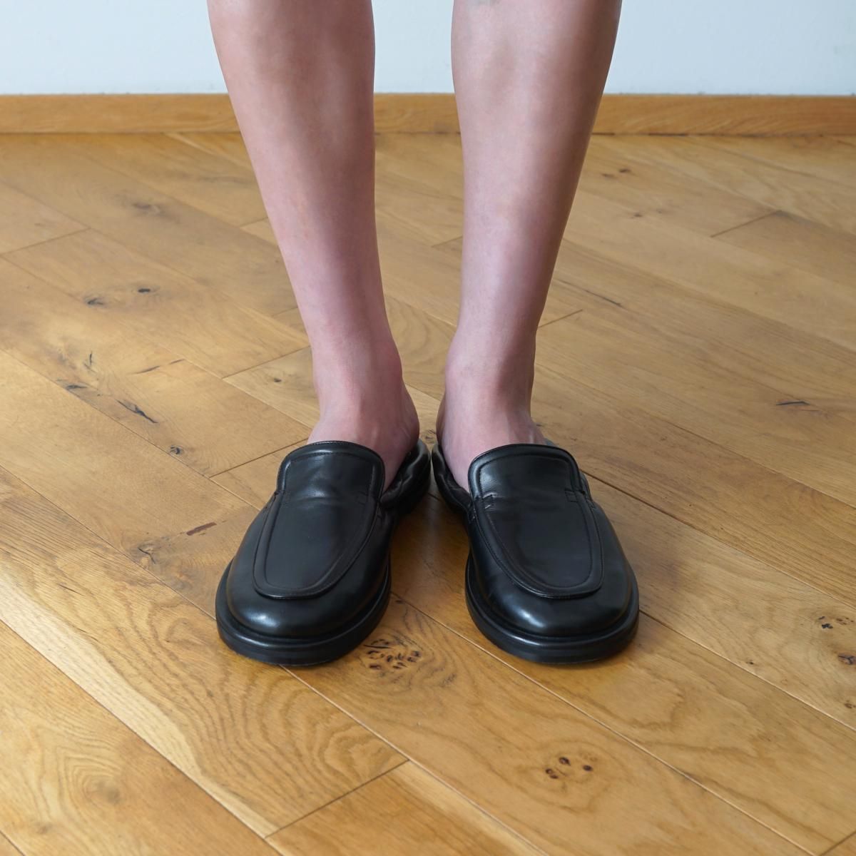 STUDIO NICHOLSON / スタジオニコルソン】 ELASTIIC BACK LOAFER