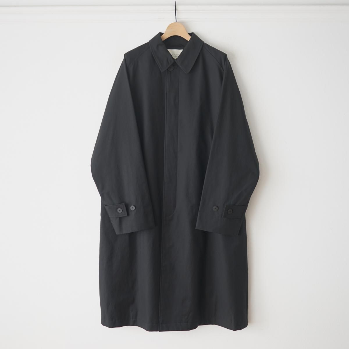 【10/2発売】【25AW】【STUDIO NICHOLSON / スタジオニコルソン】 MODERN CAR COAT (CROWE) - DARKEST NAVY