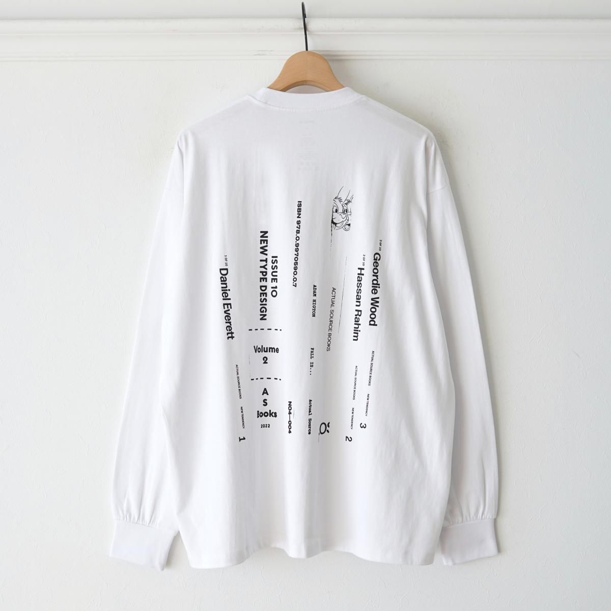 トップス actual source CORPORATE PRINTED L/S TEE HONEYEE.COM | FreshServiceがユタ州のデザインスタジオACTUAL