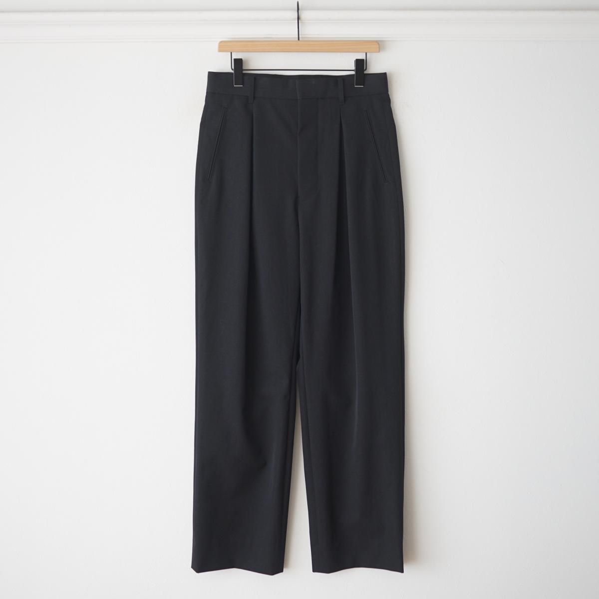 9/11ȯۡ25AWۡThe CLASIK /  饷å INVERTED PLEATS TROUSER - CHARCOAL